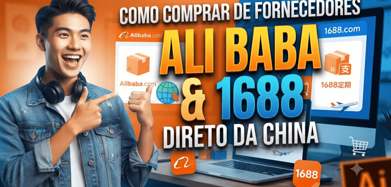 comprando da china pelo alibaba e 1688
