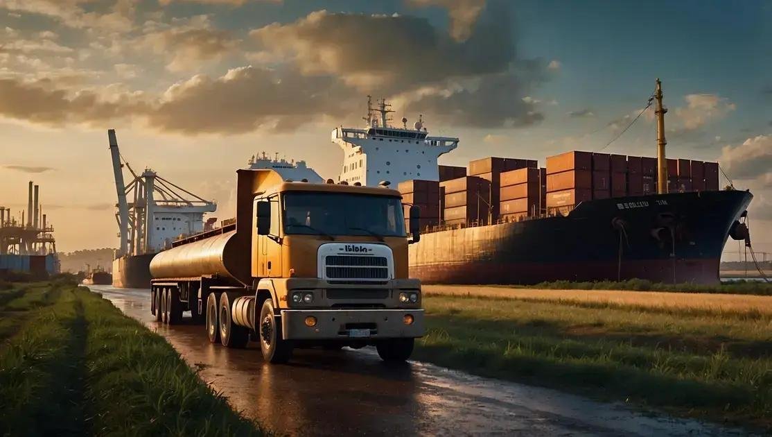 Importações de diesel pelo Brasil cresceram 38% em julho com maior demanda