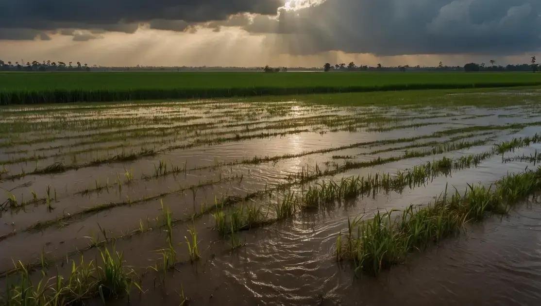 Chuvas no RS: governo prepara medida para Conab importar 1 milhão de toneladas de arroz
