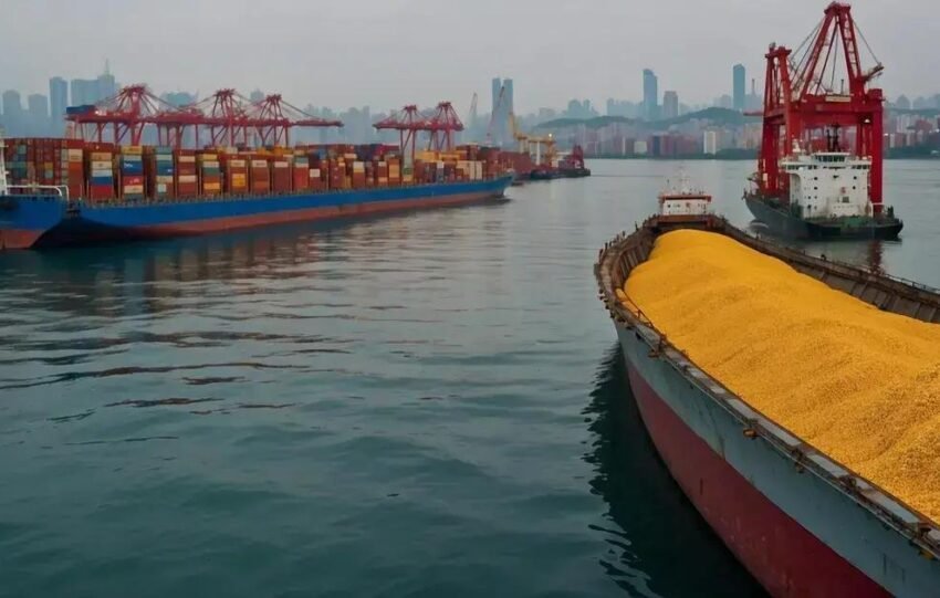 Importações de soja e milho do Brasil pela China aumentam em novembro