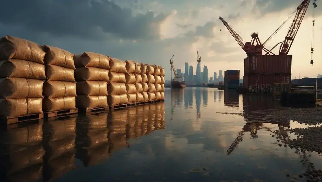 Importações de soja pela China em março caem para nível mais baixo em quatro anos