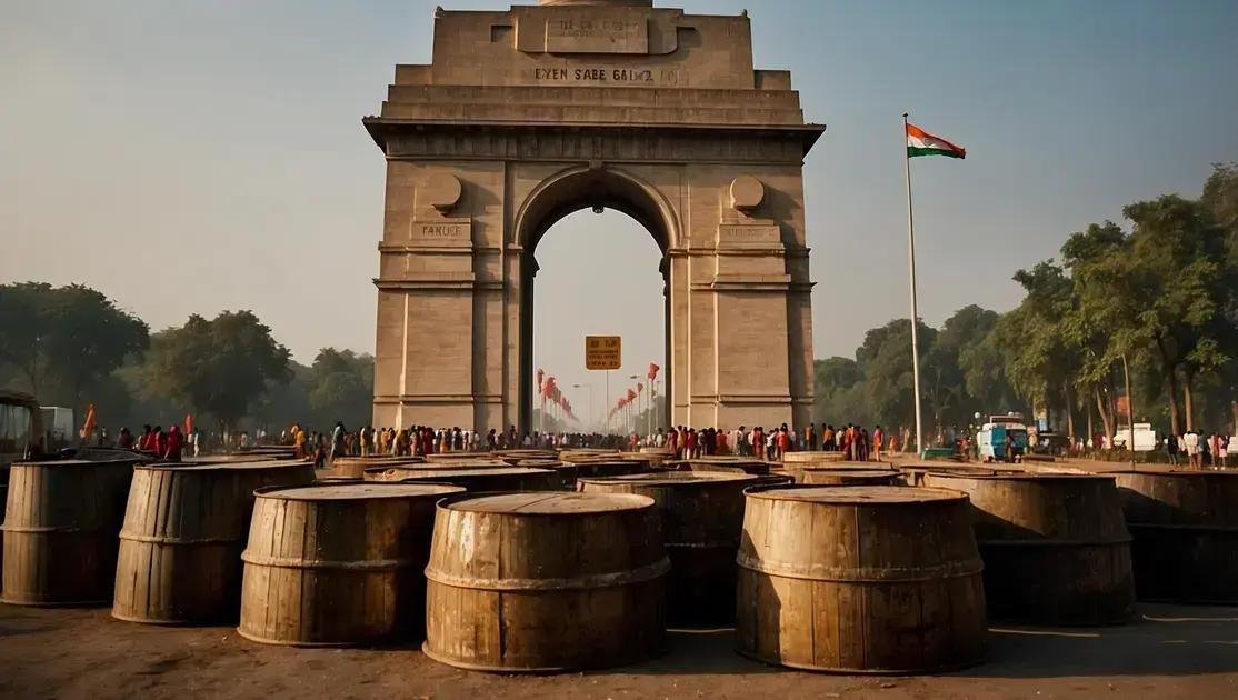 Índia eleva taxa de importação de óleos vegetais