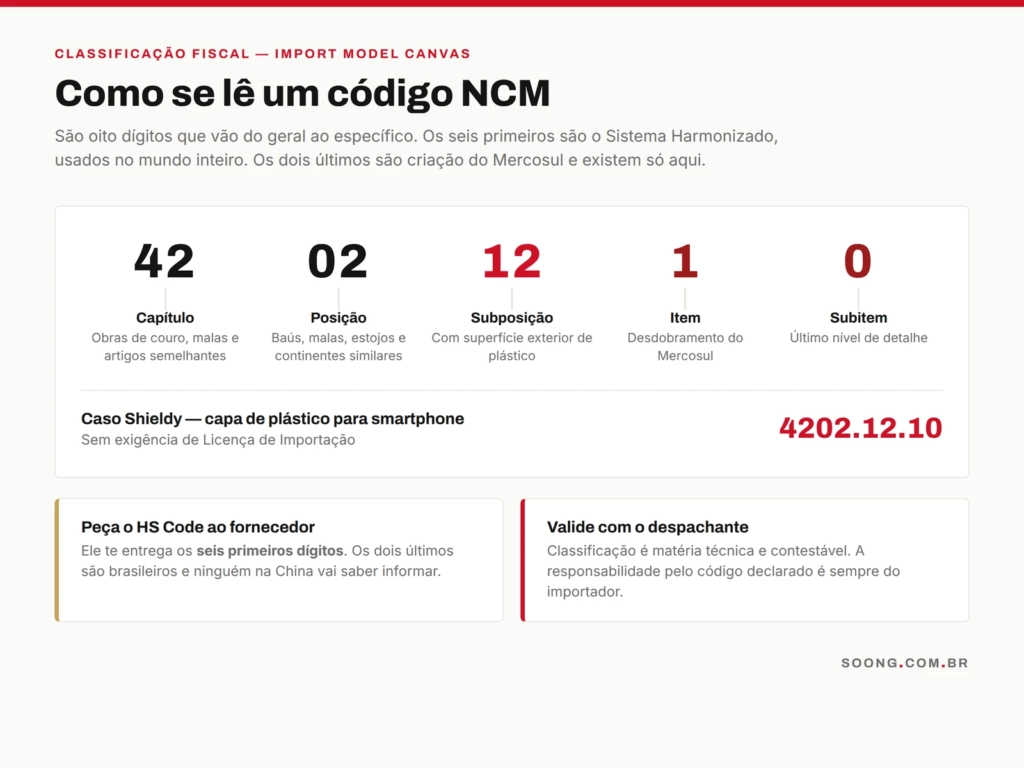Anatomia do código NCM na importação, dígito por dígito
