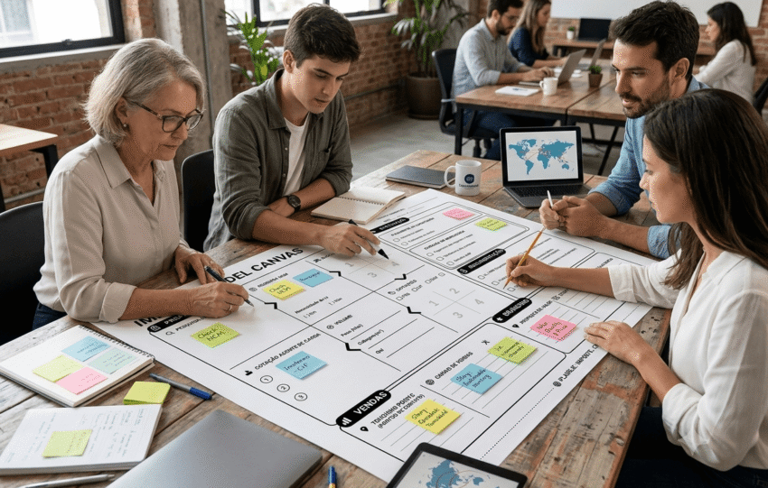 O Que é o Import Model Canvas: O Mapa Que Organiza Toda a Sua Importação