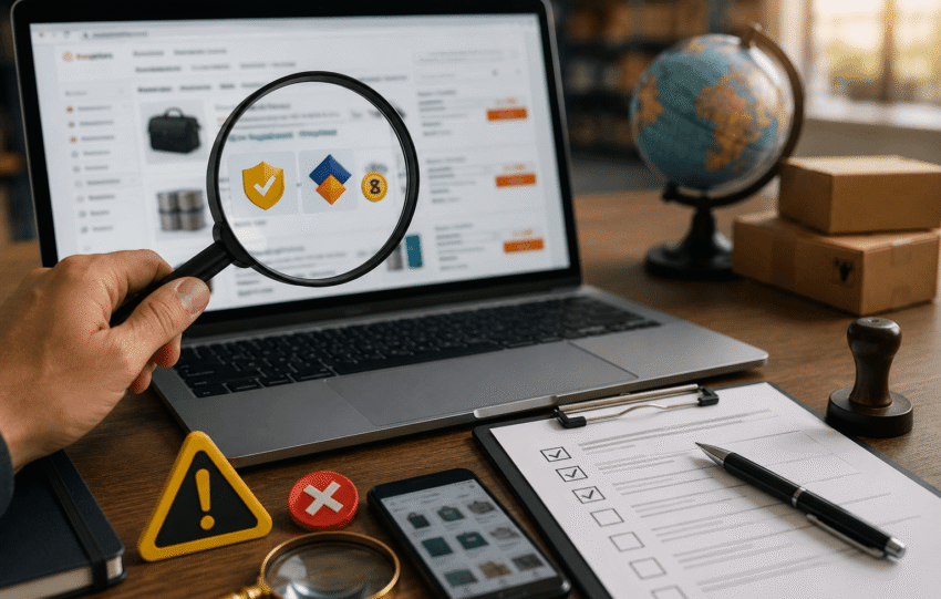 Como Validar Fornecedor no Alibaba: Selos, Trade Assurance e Sinais de Alerta