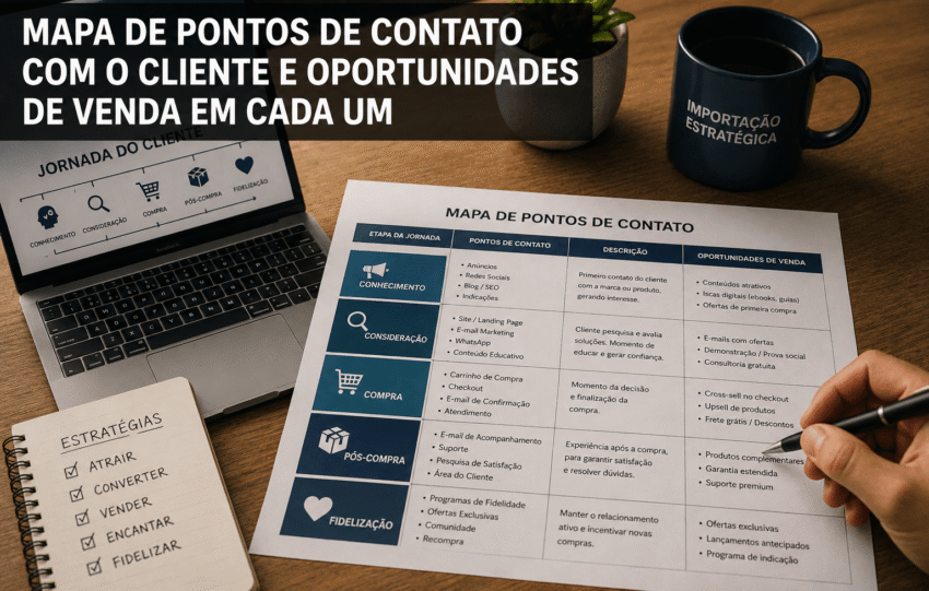 Pontos de Contato: Cada Mensagem do Cliente é uma Venda