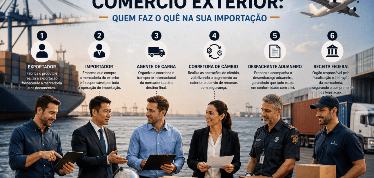 Figuras que todo importador terá contato